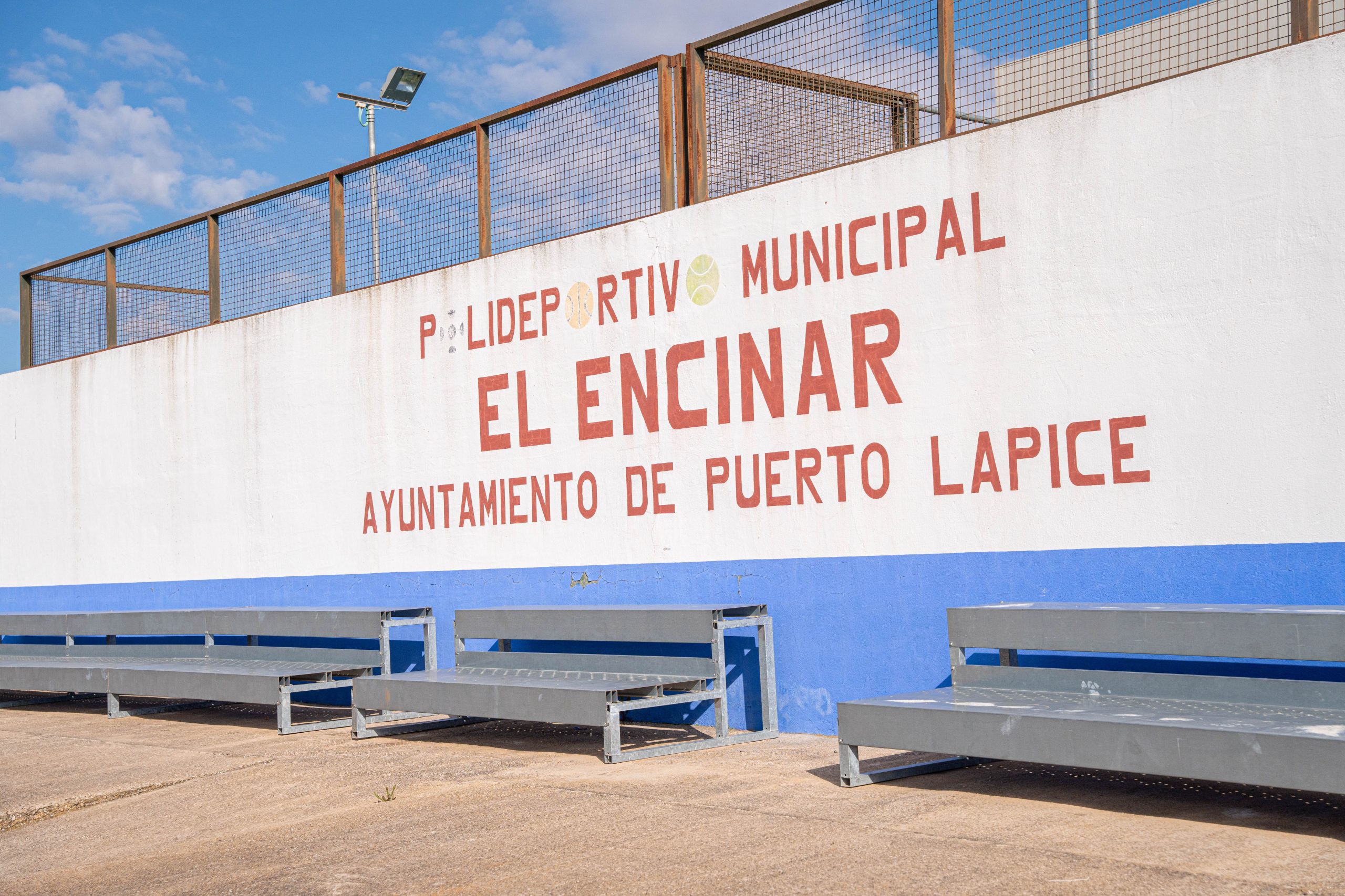 Polideportivo Municipal El Encinar de Puerto Lápice, espacio para actividades deportivas